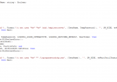 Installer. Installer code fragment: new Windows account creating