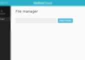 File selector for loading in the desktop application
