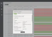 The screen shows the operations performed. For each operation can be viewed its status and additional information.