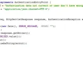 Customizing of spring-security authorization errors