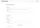 User on the page for adding and connecting a repository