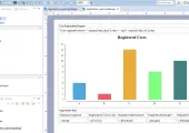 Layout of the report in Eclipse BIRT editor